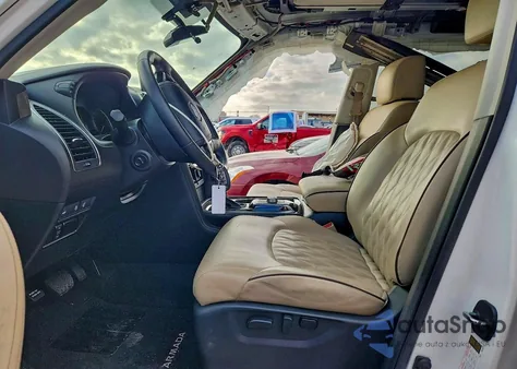 2021 Nissan Armada Platinum z USA, uszkodzony, nr VIN JN8AY2CC0M9145334